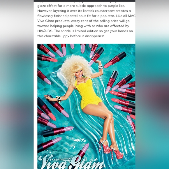 MAC Viva Glam Nicki 2 Lipstick